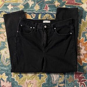 Madewell Black Classic Straight Women’s Jeans size 31